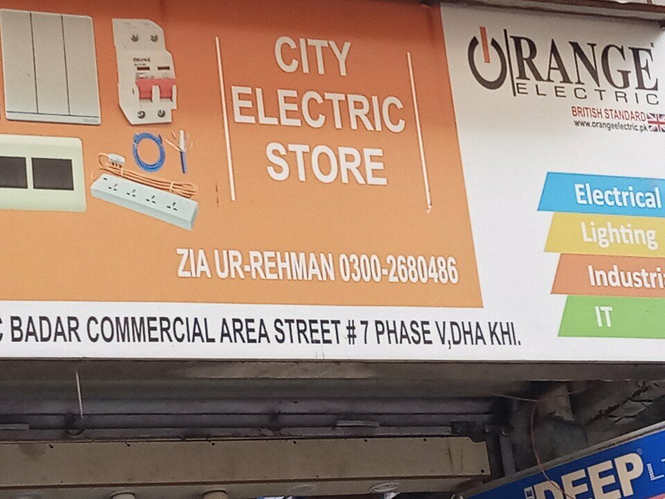 Electronics store City, Karachi, photo
