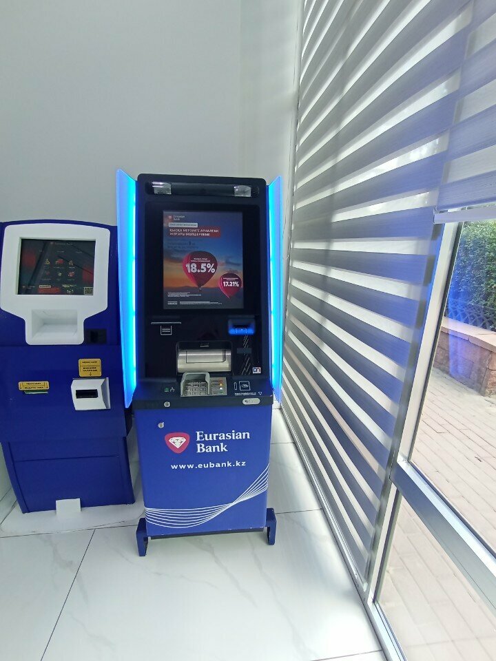 ATM Eurasian Bank, Almaty, photo