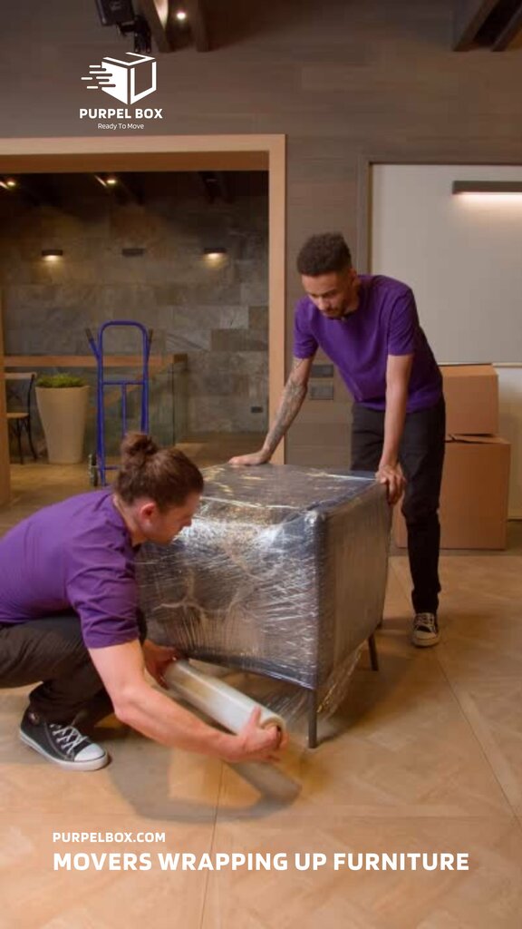 Moving company Purple Box, Dubai, photo