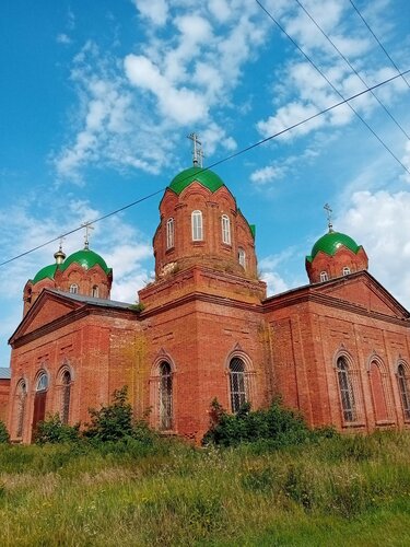 كنيسة أرثوذكسية Tserkov Troitsy Zhivonachalnoy v Mikhaylovke ، مقاطعة بينزا، صورة