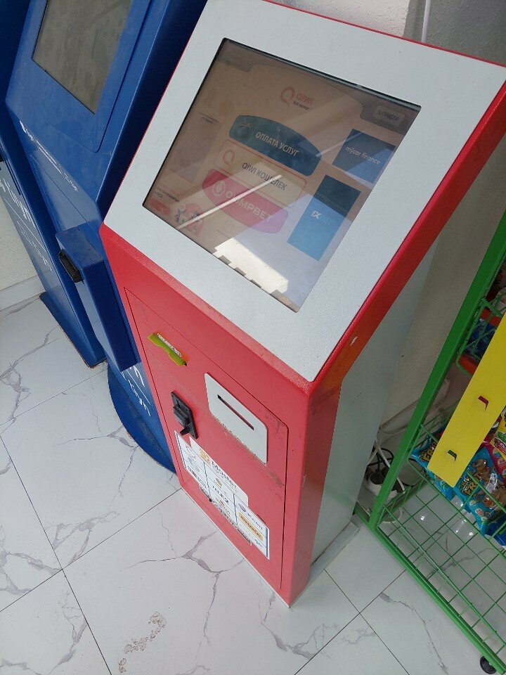 Payment terminal Qiwi, Astana, photo