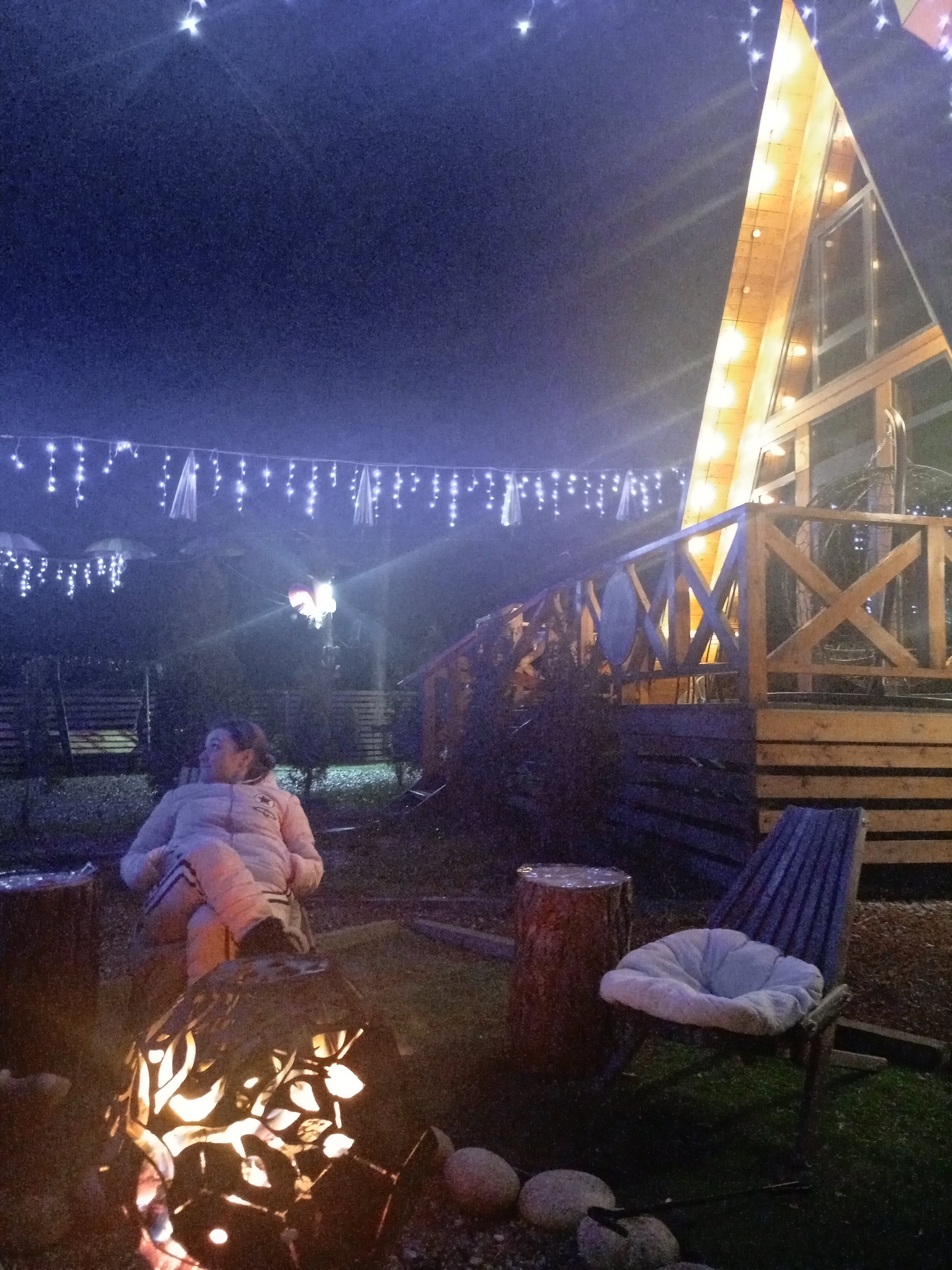 Фото Терраса Домики в Архызе