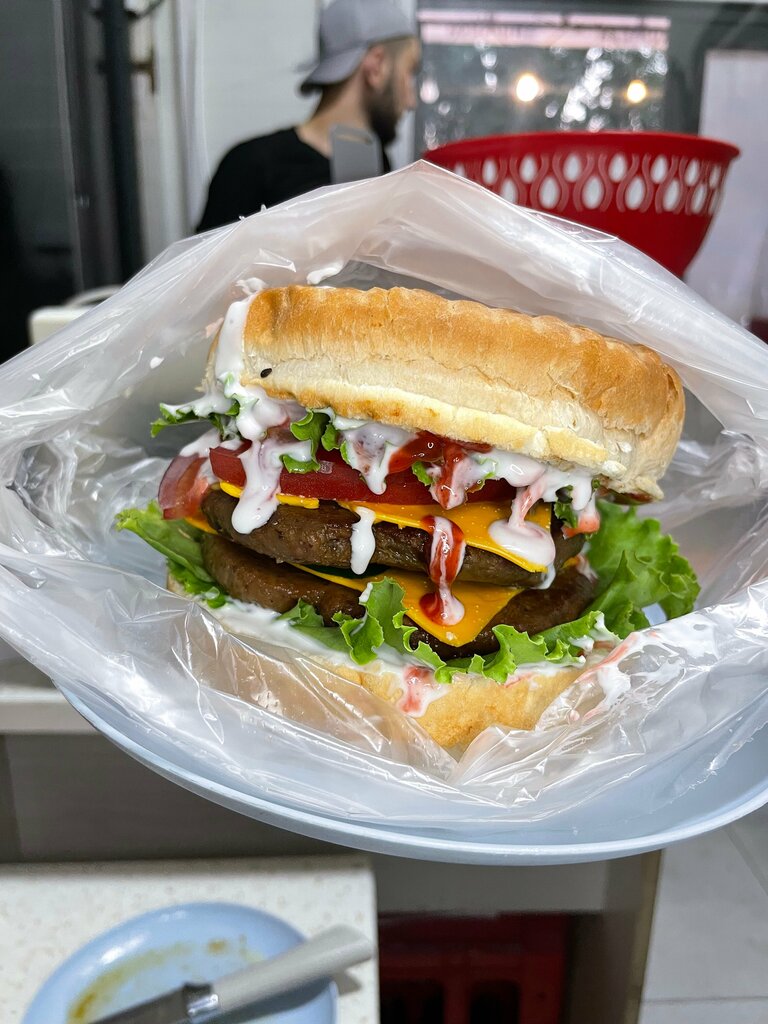 Fast food City hotdog, Tashkent, photo