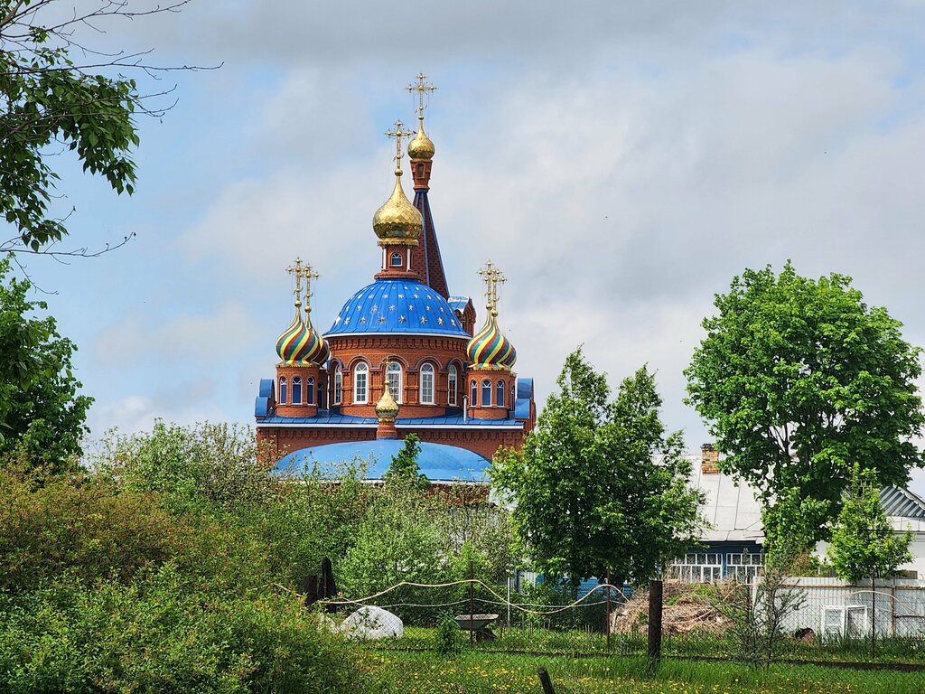 Orthodox church Храм в честь иконы Божией Матери Тихвинская, Chuvash Republic, photo