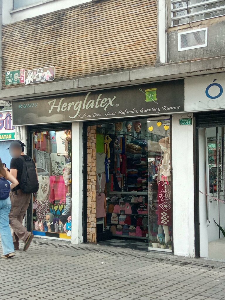 Clothing store Herglatex, Bogota, photo