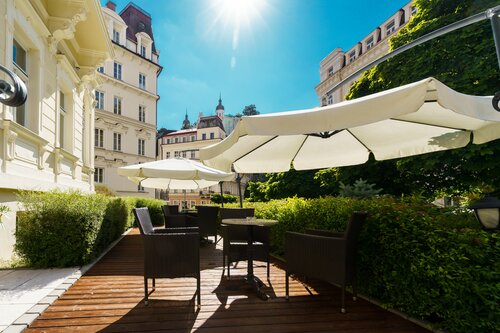 Гостиница Hotel Anglický Dvůr в Карловых Варах