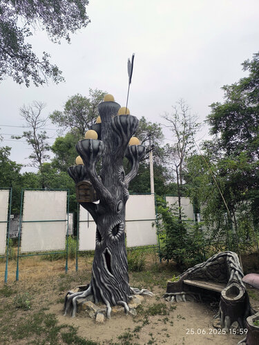 Фото: Чудо дерево, жанровая скульптура, Волгоградская область