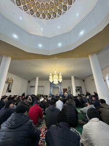 Kerbulak District Central Mosque (Saryózek aýyly, Qurmanǵazy kóshesi, 40А), mosque