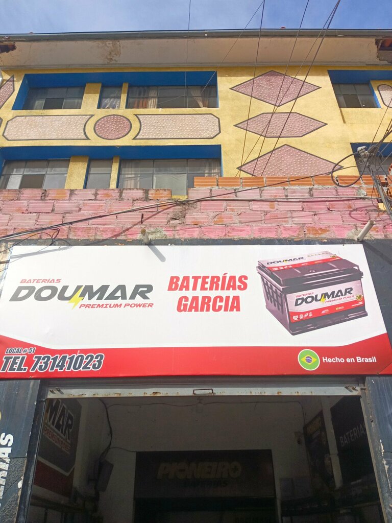 Batteries and chargers Baterías García, Santa Cruz de la Sierra, photo
