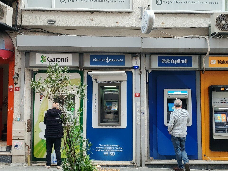 ATM Turkey Is Bank ATM, Istanbul, photo
