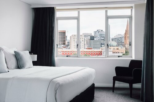 Внешний вид отеля Quay West Suites Melbourne в Мельбурне, фото 4