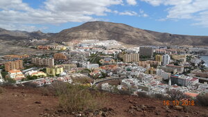 Montaña Chayofita (Canarias, Santa Cruz de Tenerife, Arona, Los Cristianos), mountain peak