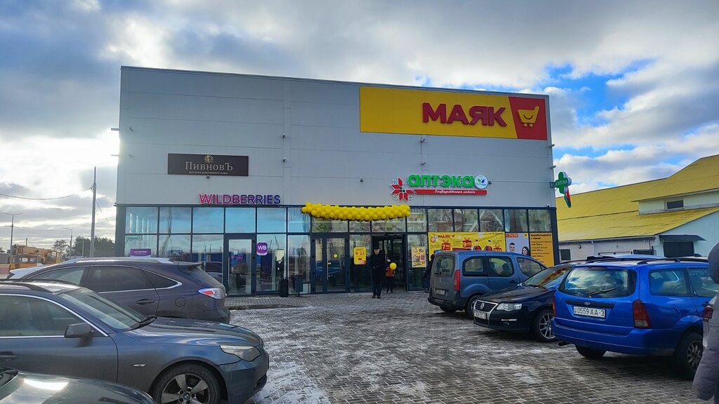 Магазин продуктов Маяк, Гомельская область, фото