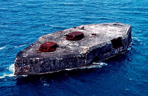 Fort Drum (Calabarzon, Cavite, El Fraile Island), landmark, attraction