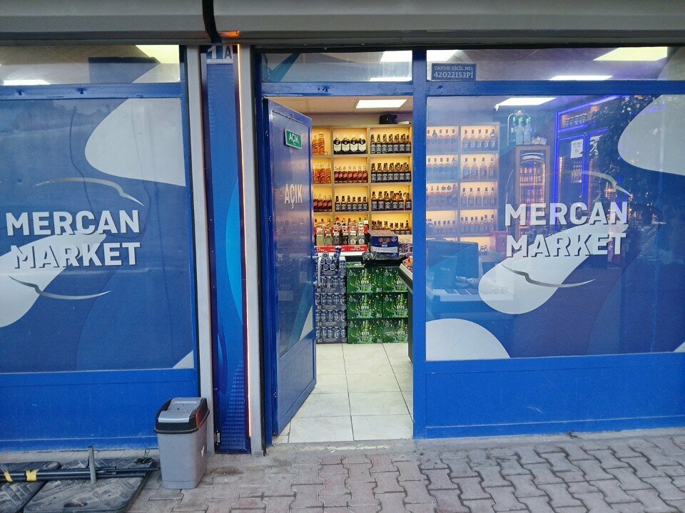 Alcoholic beverages Mercan Market, Konya, photo