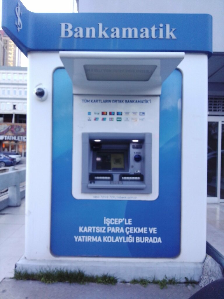ATM Türkiye İş Bank ATM, Istanbul, photo