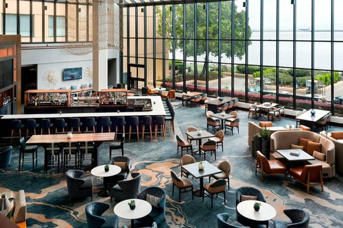 Гостиница San Francisco Airport Marriott Waterfront в Берлингейме