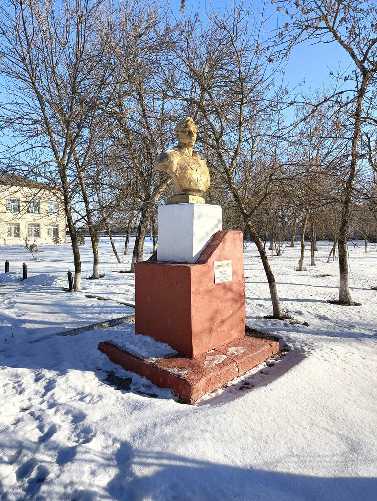 Monument, memorial Герою ЧССР, участнику Великой Отечественной войны А.Г. Емельянову, Saratov Oblast, photo