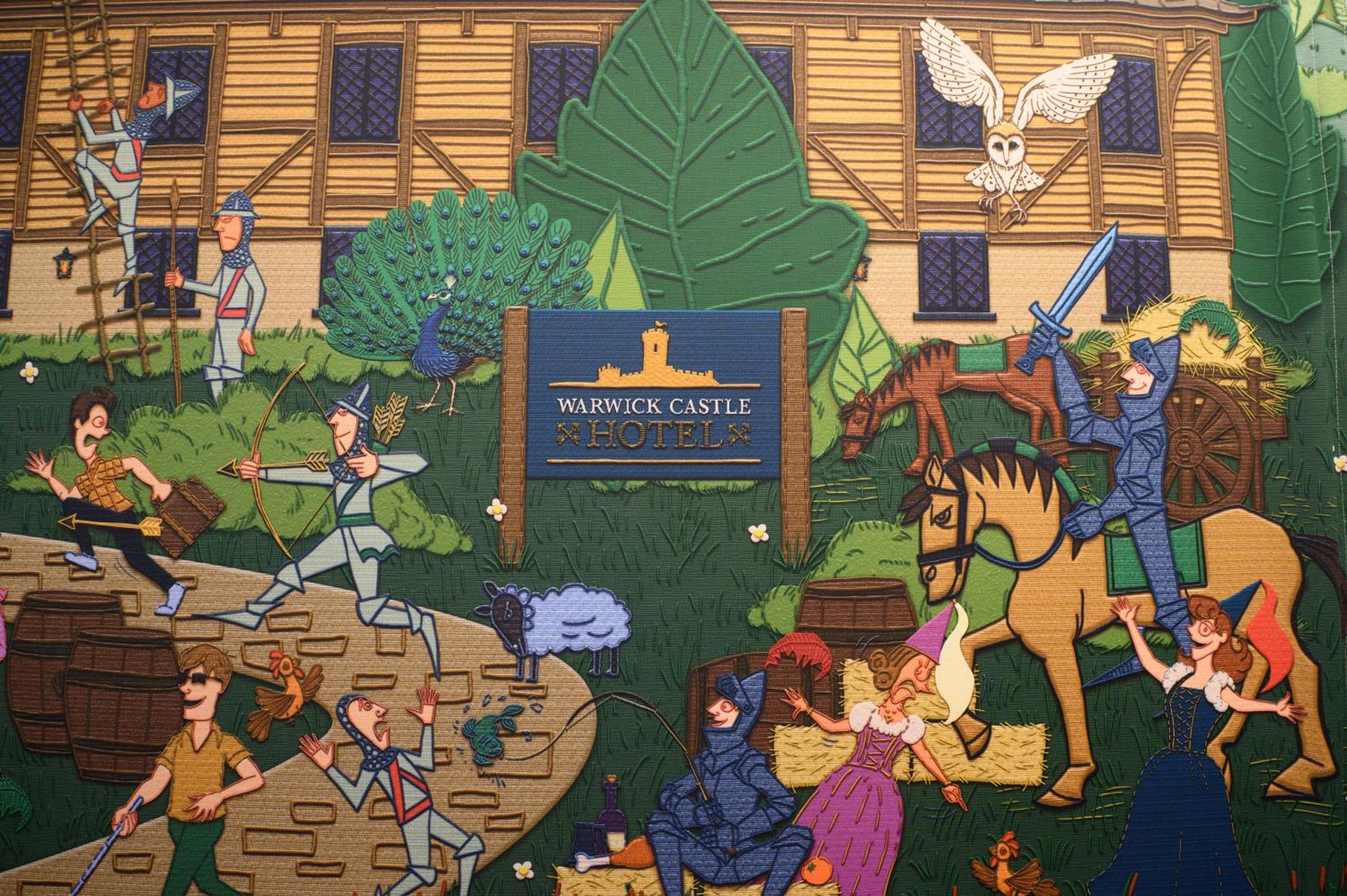 Фото Warwick Castle Knight's Village