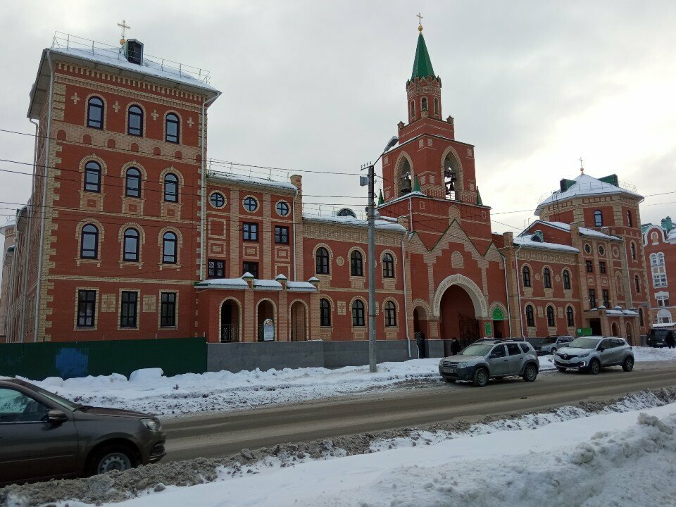 Capilla, cruz conmemorativa Chapel of Elisaveta Feodorovna the Holy Martyr, , foto