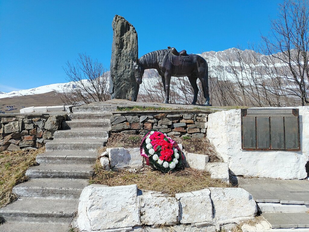 Monument, memorial Погибшим воинам-куртатинцам, Republic of North Ossetia — Alania, photo