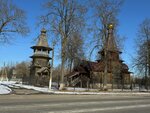 Saint Basil Church (ahraharadok Zviančatka, Tserkovny pereulok, 2), orthodox church