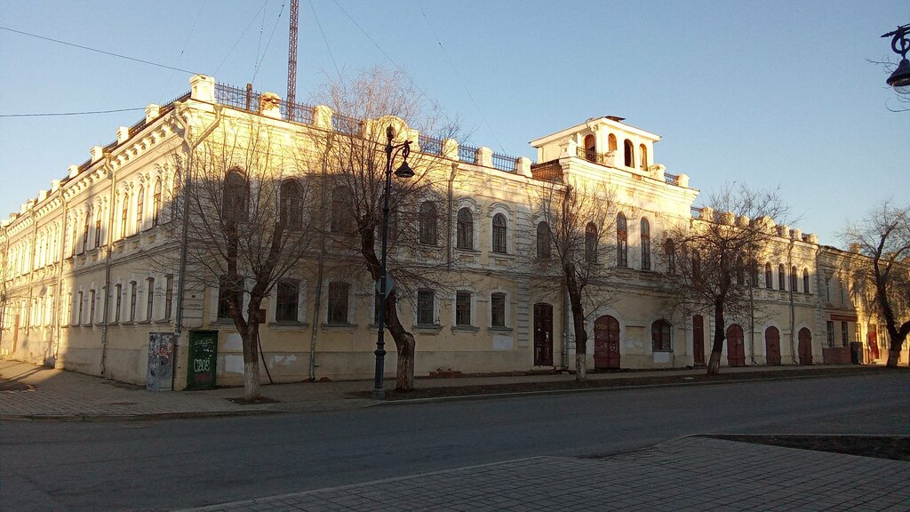 Landmark, attraction Богадельня С. и М. Ивановых середины XIX века, Orenburg, photo