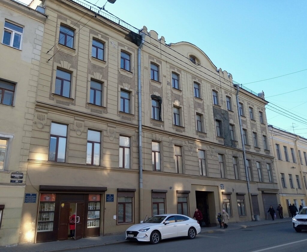 Landmark, attraction Дом Ф.И. Ротина - Вознесенская лечебница М.Я. Ауслендер, Saint Petersburg, photo