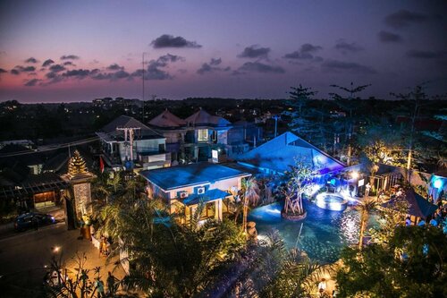 Внешний вид отеля The Leaf Jimbaran в Джимбаране, фото 1