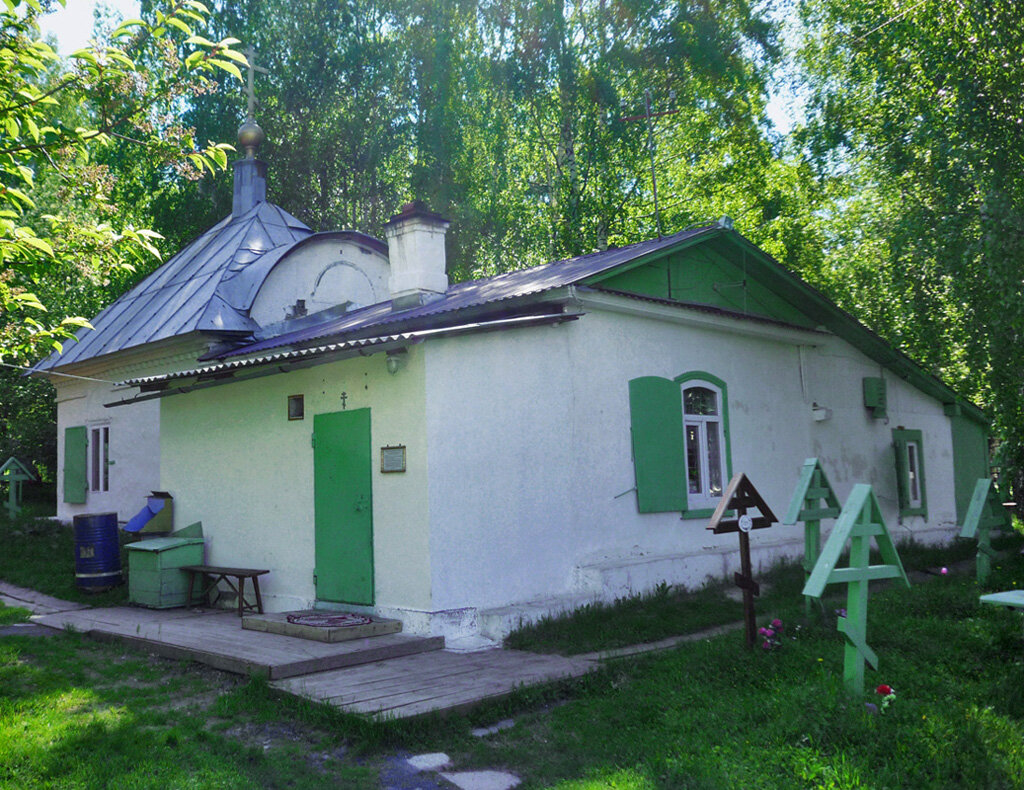 Chapel, memorial cross Крестовоздвиженская старообрядческая часовня, Nevyansk, photo