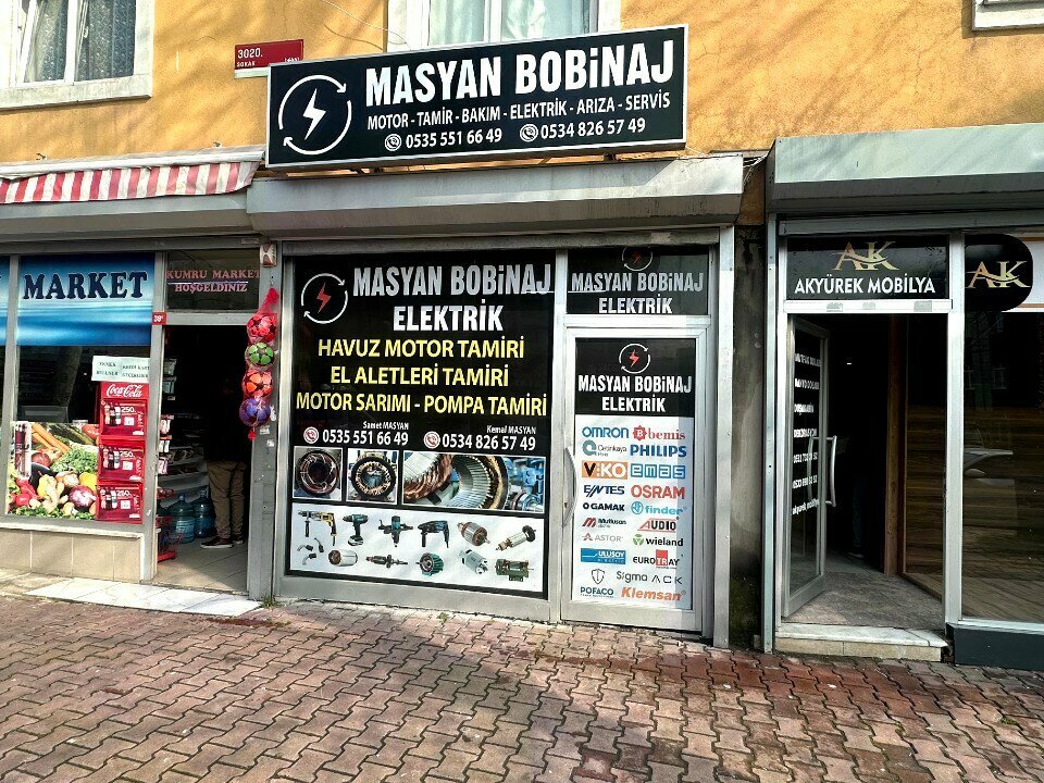 Electrical works Masyan Winding, Istanbul, photo