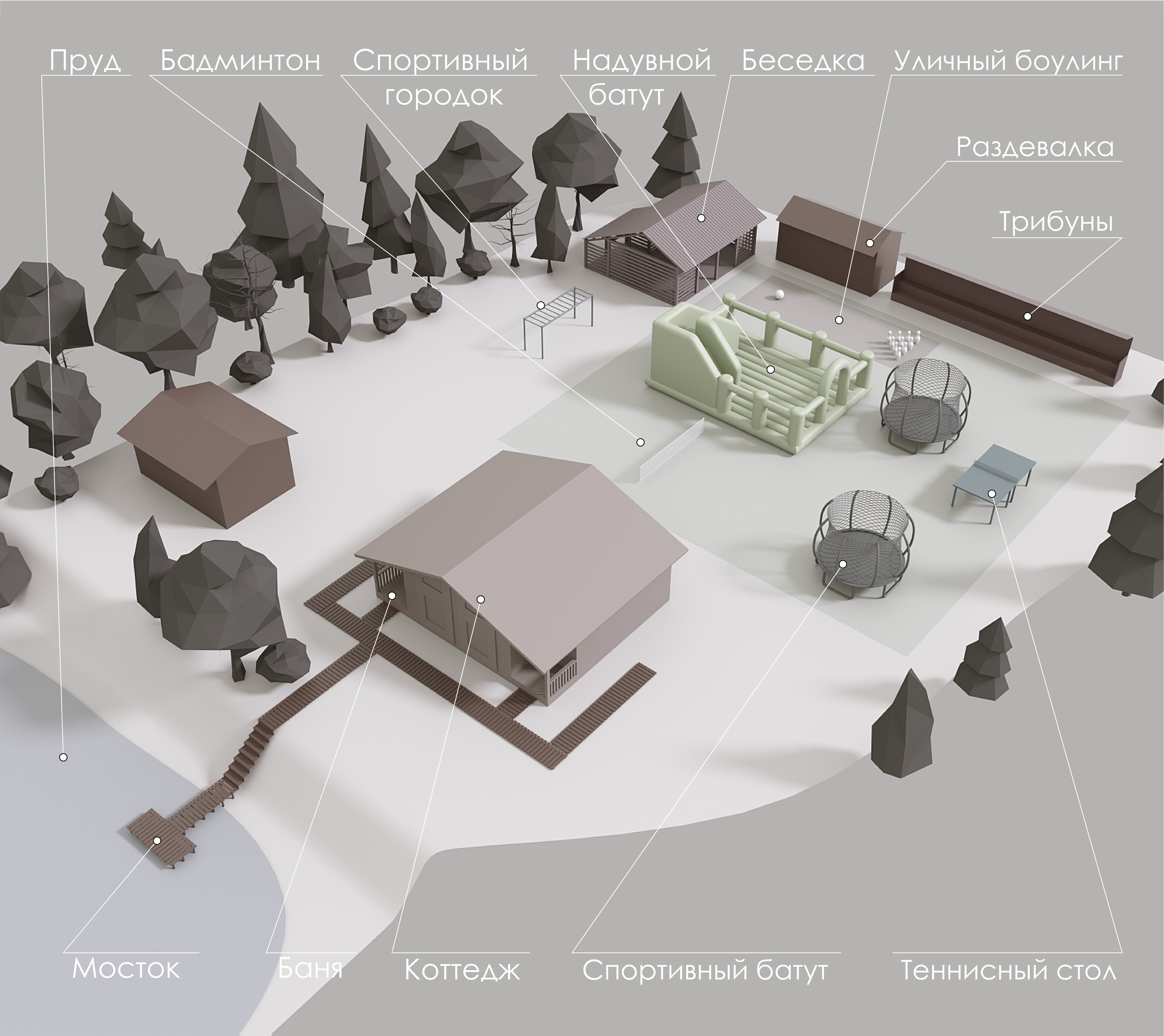 Фото Загородный дом с русской баней