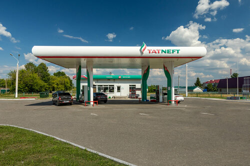 Gas station Tatneft, Chuvash Republic, photo