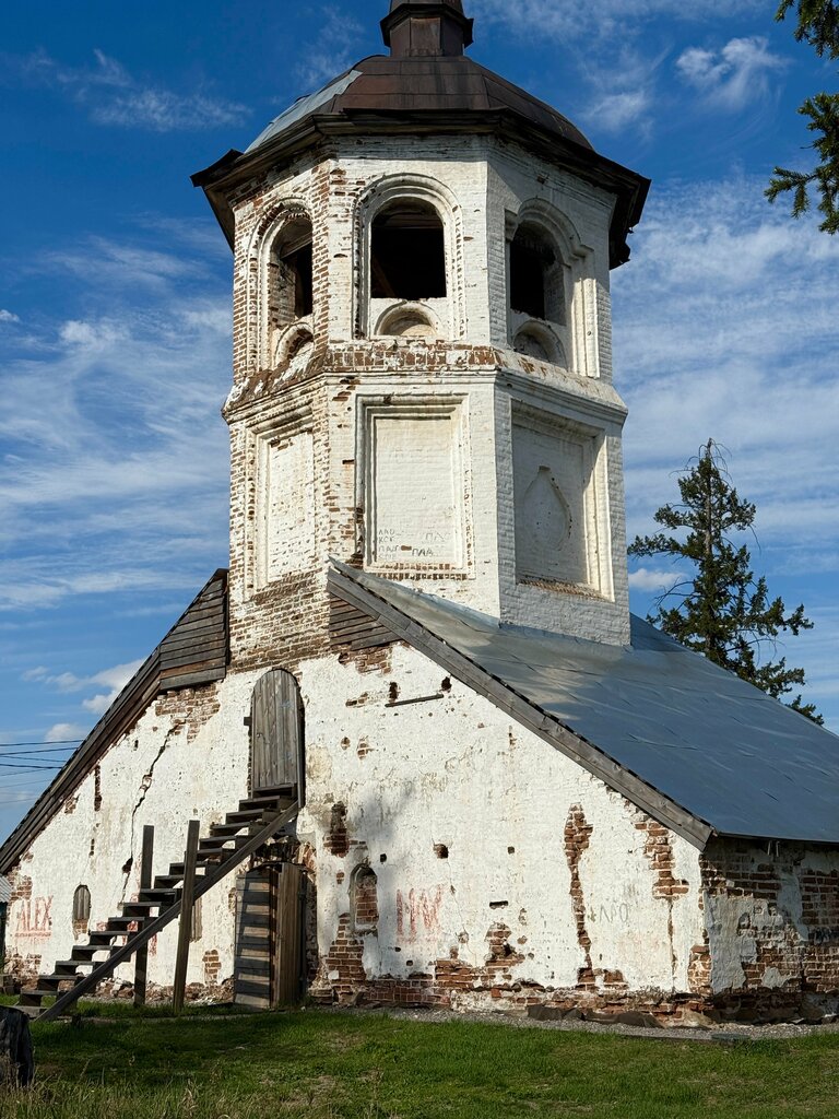 كنيسة أرثوذكسية Tserkov Sreteniya Gospodnya V Belskom ، مقاطعة إيركوتسك، صورة