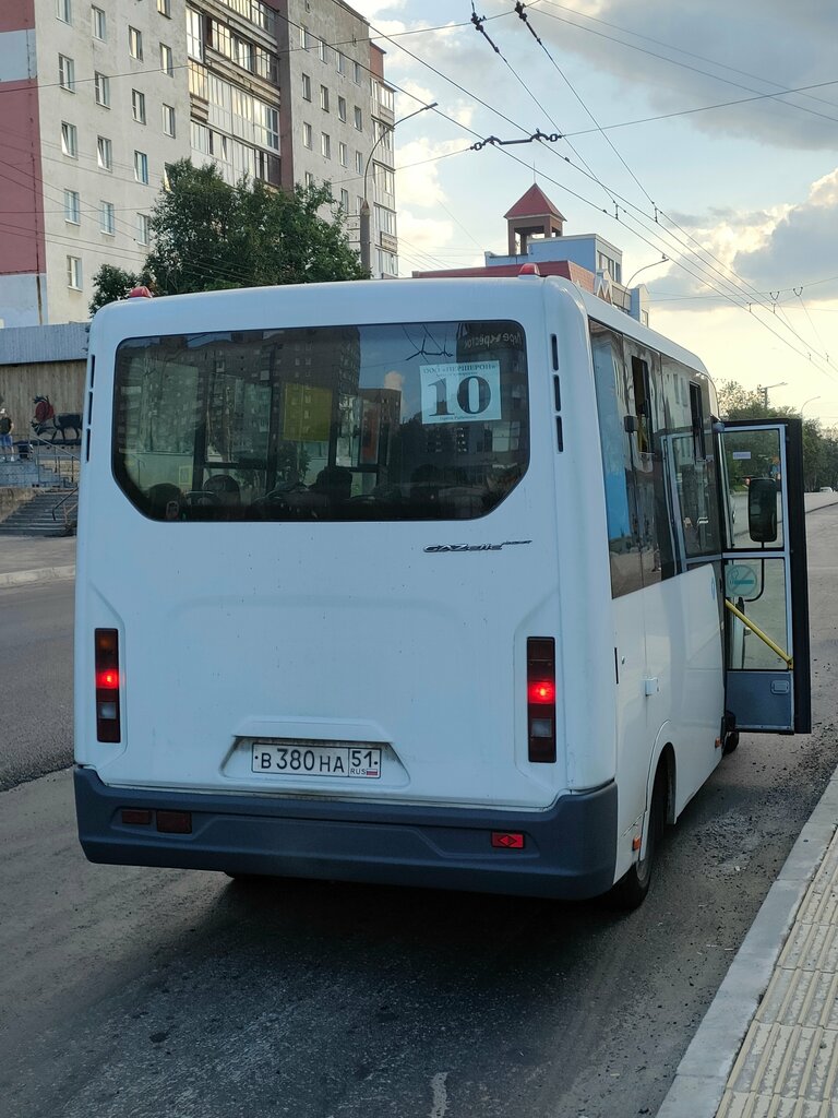 Bus depot Першерон, Murmansk, photo