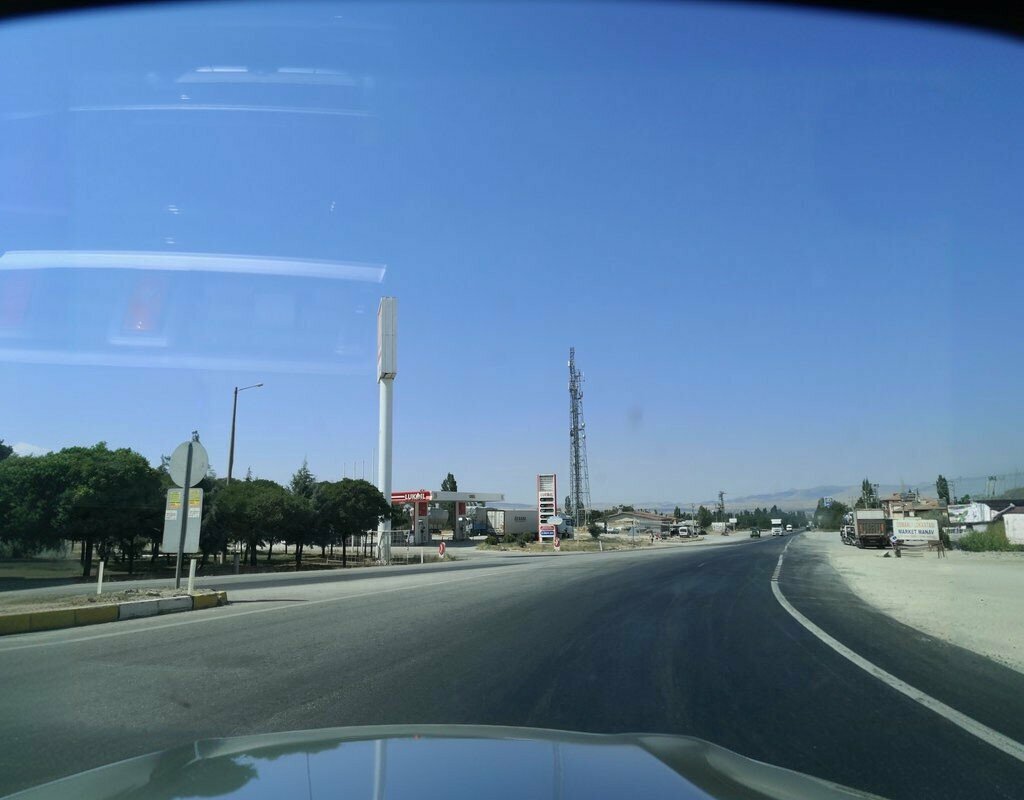 Gas station Lukoil, Tekkekoy, photo