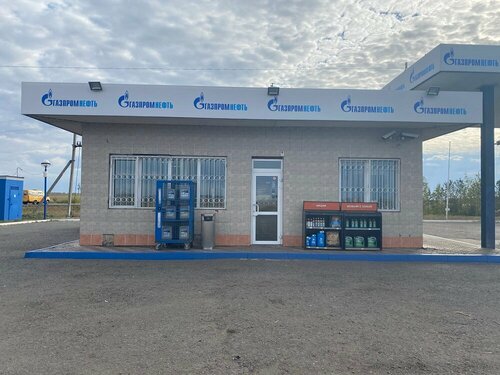 Gas station Gazpromneft, Omsk Oblast, photo