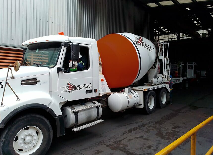 Concrete, concrete products Concretera Terralpa, Lima, photo