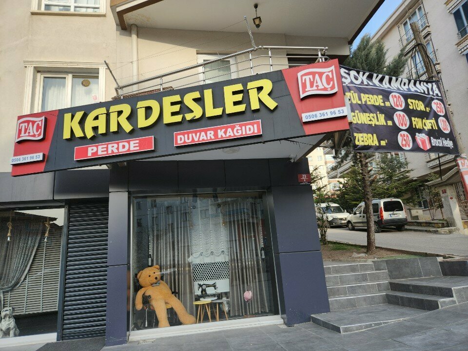 Curtains, curtain rods Kardeşler Perde Duvar Kağıdı, Ankara, photo