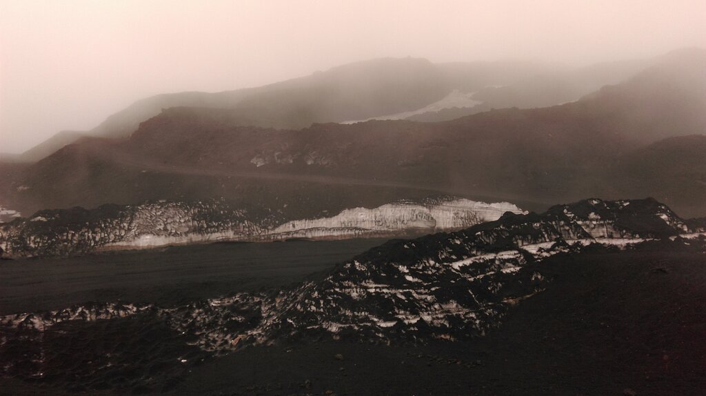 Volcano Cratere del Laghetto, Sicily, photo
