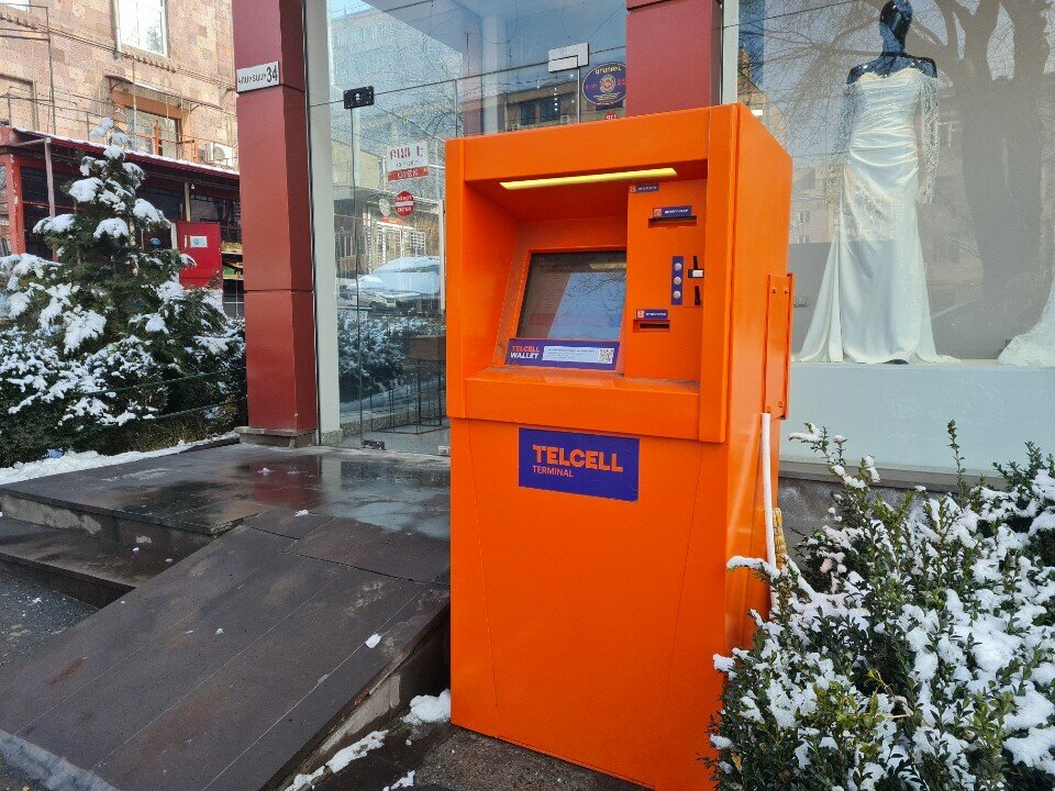 Payment terminal Telcell, Yerevan, photo
