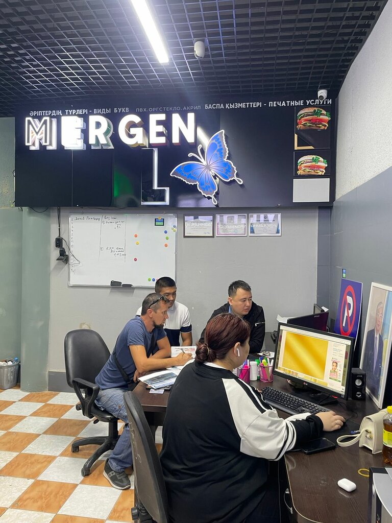 Printing on t-shirts Copy Service Center, Chimkent, photo