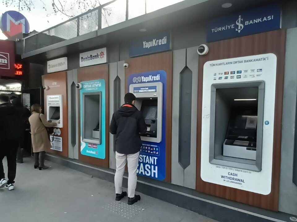 ATM Turkey Is Bank ATM, Istanbul, photo