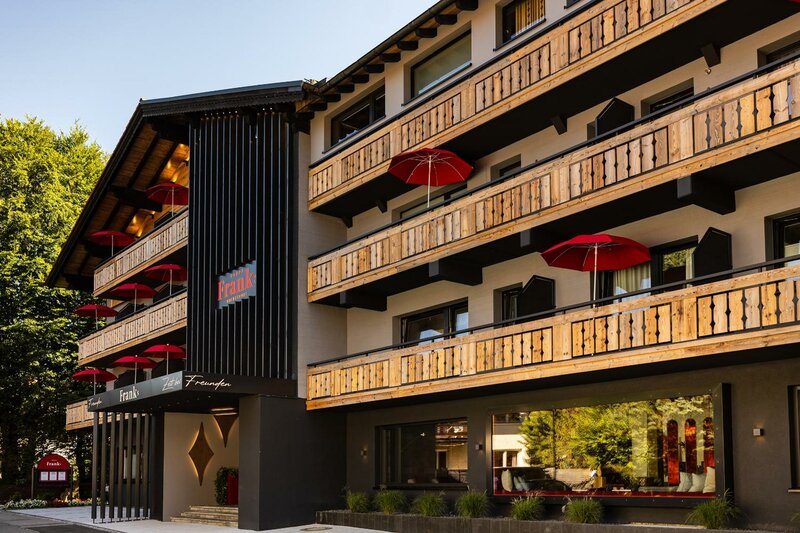 Гостиница Parkhotel Frank в Оберстдорфе