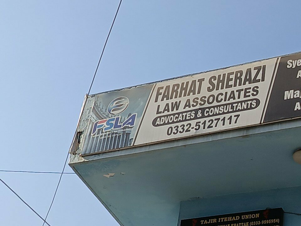 Attorney Farhat Shirazi Law Associates, Rawalpindi, photo