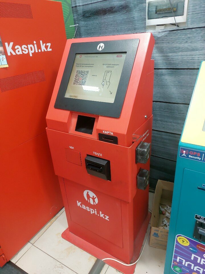 Payment terminal Kaspi, Taraz, photo