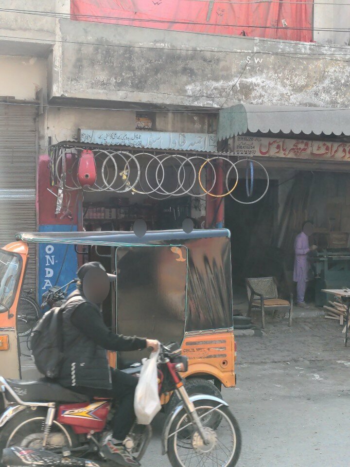 Flour and grains Ajmeer Chawal store, Lahore, photo