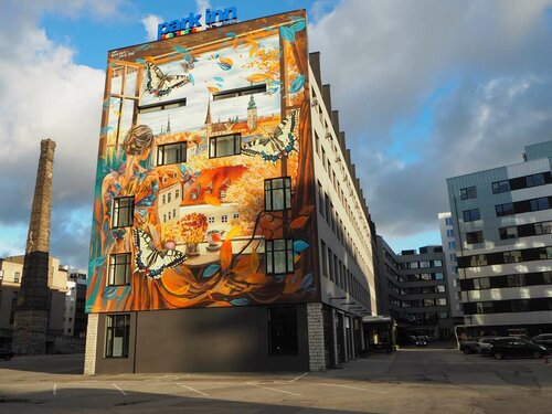 Внешний вид отеля Park Inn by Radisson Central в Таллинне, фото 4