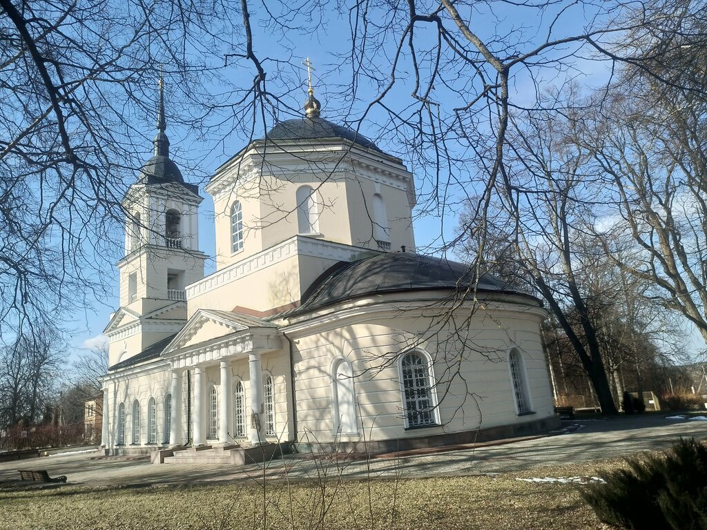 Landmark, attraction Ансамбль усадьбы Истомино, Масловых-Хитровых с церковью Успения, XVIII-XIX века, Kaluga Oblast, photo