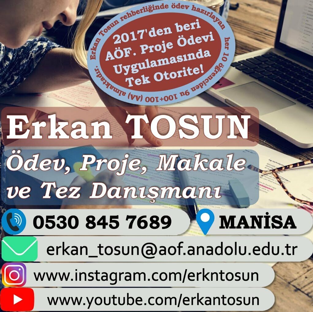 University Erkan Tosun - Aof Project Assignment Consultant, Manisa, photo